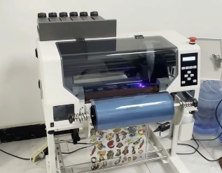 Commercial Vinyl Printing Machine - Mesin Printer UV DTF Multicolor Desain