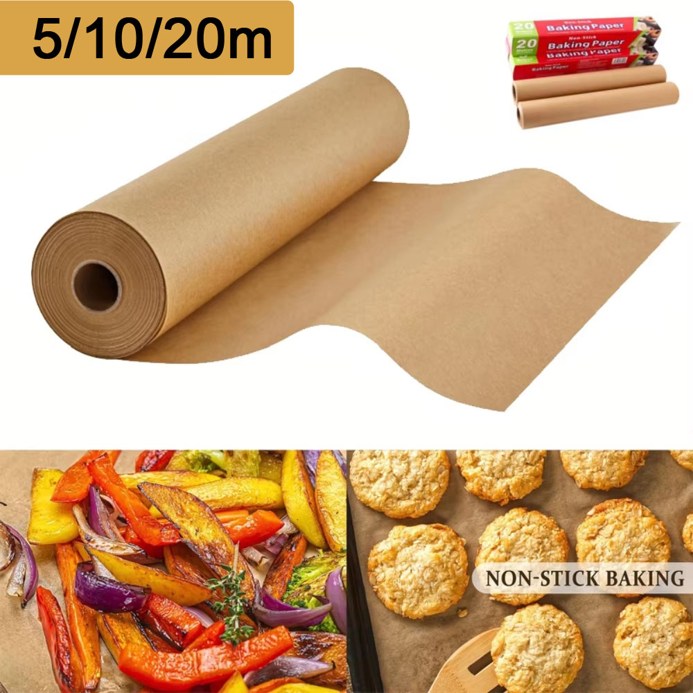 Heat Press Teflon Sheet - Alas pemanggang kertas 5/8/10/20m, kertas pelapis
