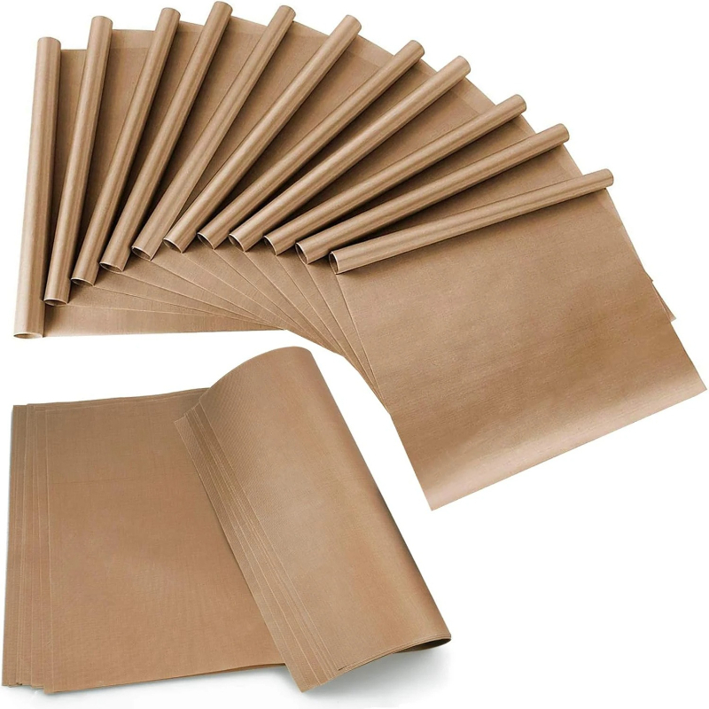 Heat Press Teflon Sheet - Lembaran PTFE Tahan Panas untuk Mesin