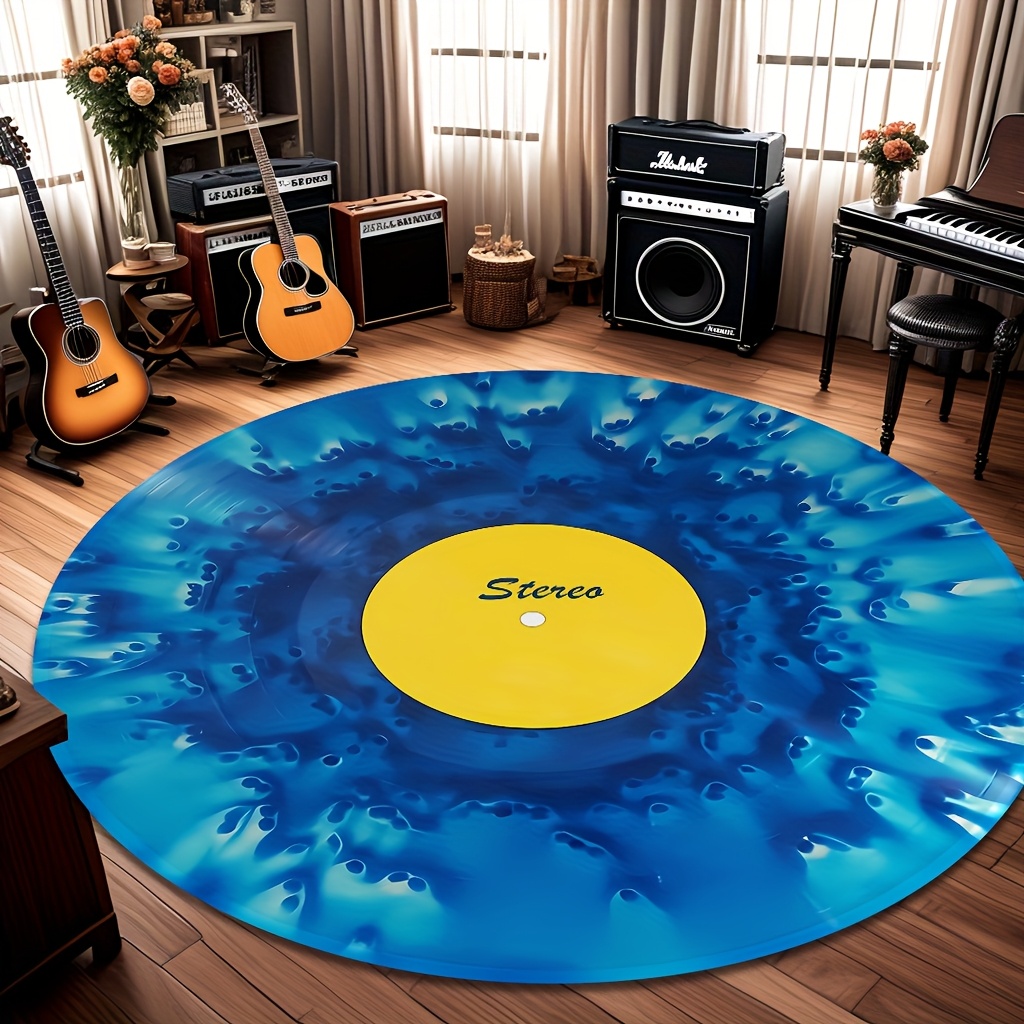 Karpet Bulat Motif Piringan Hi - Commercial Vinyl Printing Machine ulasan dan harga