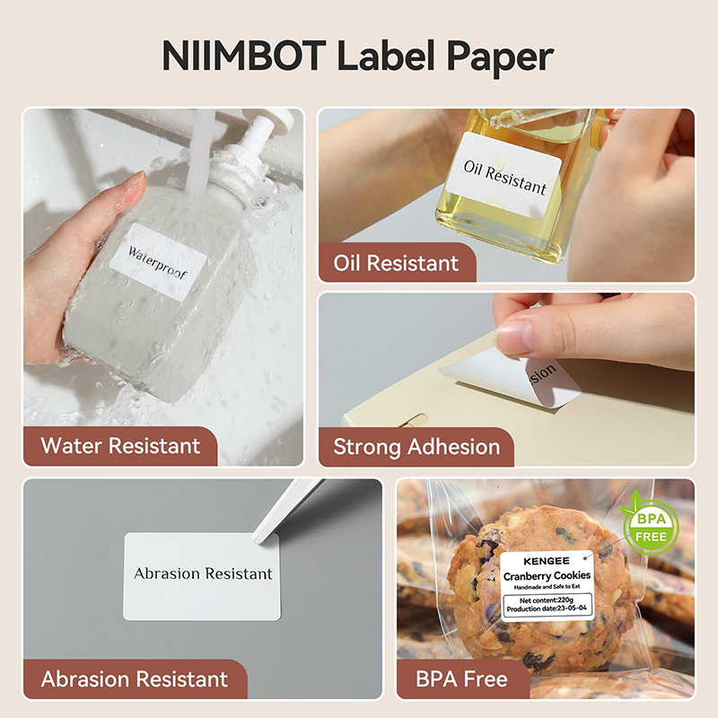 Niimbot 1/3/10 Gulungan Label  - Commercial Printing Inc ulasan dan harga
