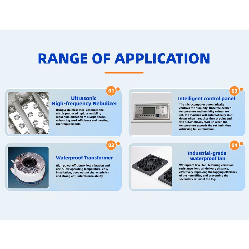 Humidifier Ultrasonik Komersia - Commercial Printing Factory ulasan dan harga