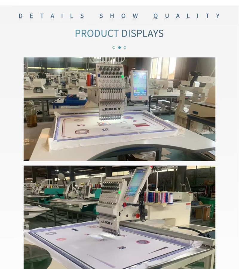 Mesin Bordir Komersial 6 Kepal - Commercial Printing Factory ulasan dan harga