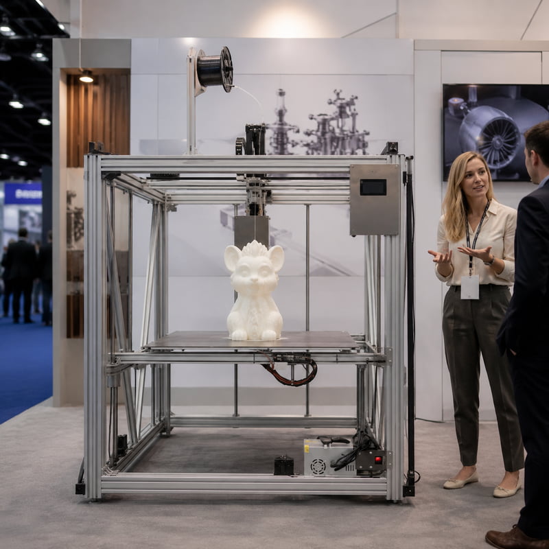 Mesin Pencetak 3D Format Besar - 3D Printing Commercial Use ulasan dan harga