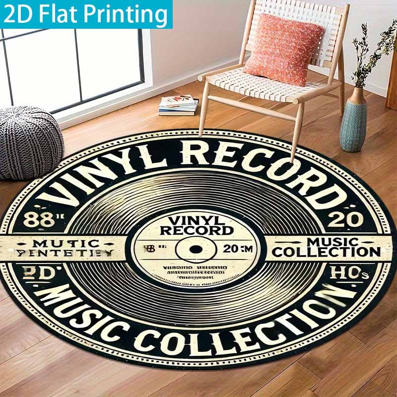 Karpet Bulat Vinyl Hitam Beige - Commercial Vinyl Printing Machine ulasan dan harga