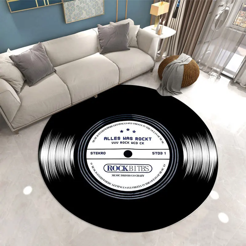 Karpet Catatan Musik Bulat Lem - Commercial Vinyl Printing Machine ulasan dan harga